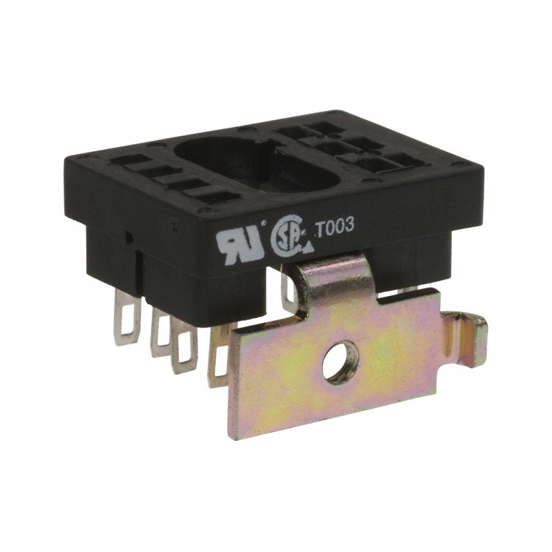 1 pcs : 27E317 - RELAY SOCKET 10 POS CHASSIS MT