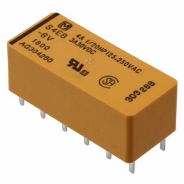 1 pcs : S4EB-6V - RELAY GEN PURPOSE 4PST 4A 6V