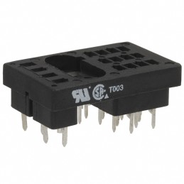 1 pcs : 27E194 - RELAY SOCKET 16 POS THROUGH HOLE