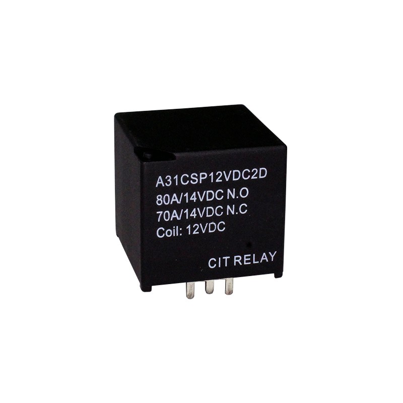 1 pcs : A31CSP12VDC2D - RELAY AUTOMOTIVE SPDT 80A 12V