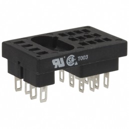 1 pcs : 27E163 - RELAY SOCKET 16 POS PANEL MOUNT