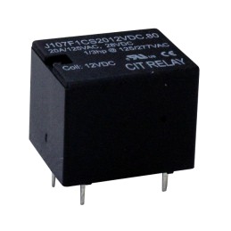 1 pcs : J107F1CS2012VDC.80 - RELAY GEN PURPOSE SPDT 20A 12V