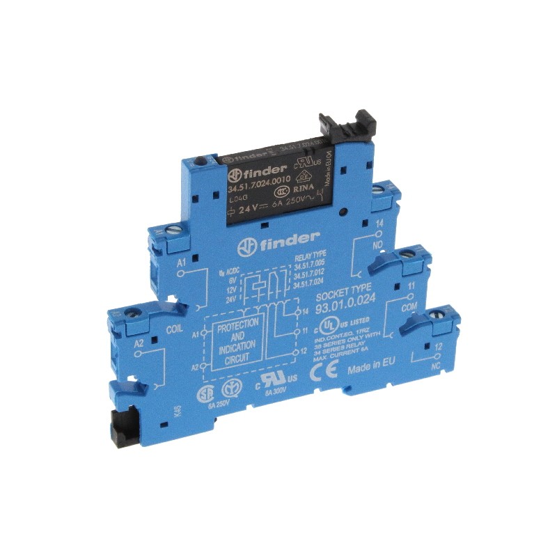 1 pcs : 38.51.0.024.0060 - RELAY GEN PURPOSE SPDT 6A 24V