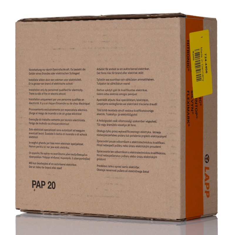 1 Reel of 100 M - Lapp ÖLFLEX® Series Dark Blue 4 mm² Hook Up Wire, 100m, PVC Insulation