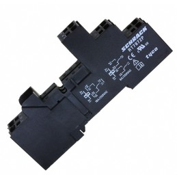 1 pcs : 1860200-1 - RELAY SOCKET 8 POSITION DIN RAIL