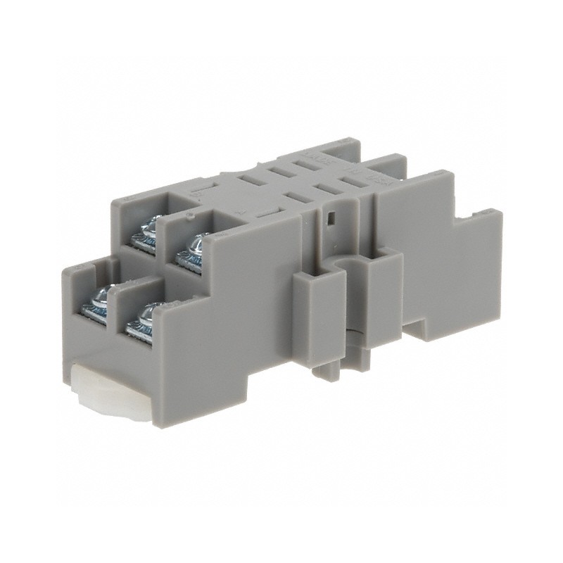 1 pcs : 27E895 - RELAY SOCKET 8 POSITION DIN RAIL