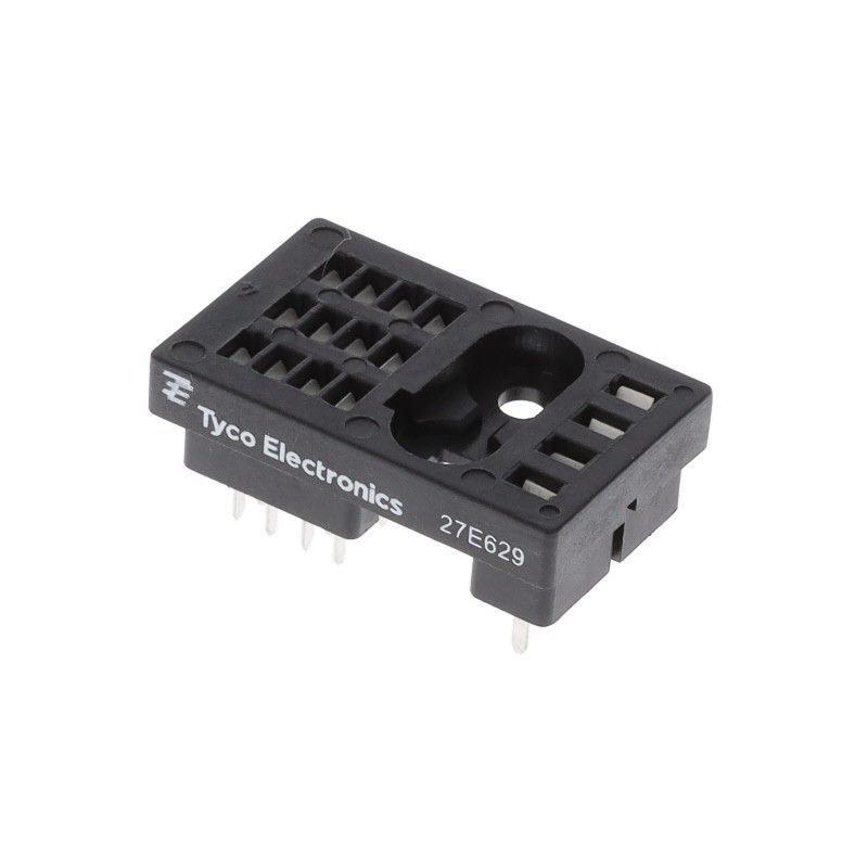 1 pcs : 27E629 - RELAY SOCKET 16 POS THROUGH HOLE