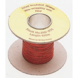 1 Reel of 100 M - RS PRO White Hook Up Wire, 24 AWG, 100m, PVDF Insulation