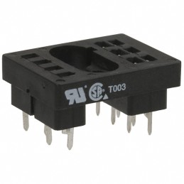 1 pcs : 27E212 - RELAY SOCKET 10 POS THROUGH HOLE