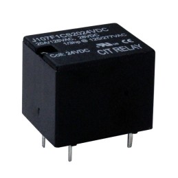 1 pcs : J107F1CS2024VDC.80 - RELAY GEN PURPOSE SPDT 20A 24V