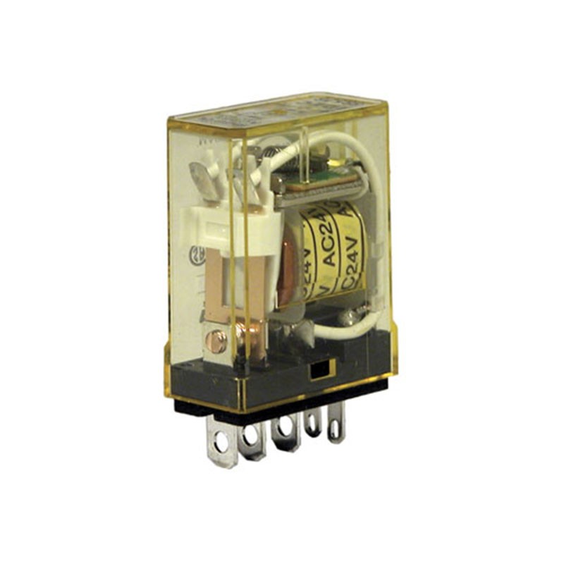 1 pcs : RH1B-UAC24V - RELAY GEN PURPOSE SPDT 10A 24V