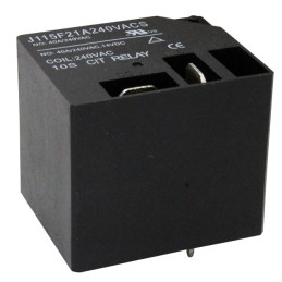 1 pcs : J115F21A240VACS - RELAY GEN PURPOSE SPST 40A 240V
