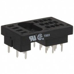 1 pcs : 27E129 - RELAY SOCKET 16 POS THROUGH HOLE