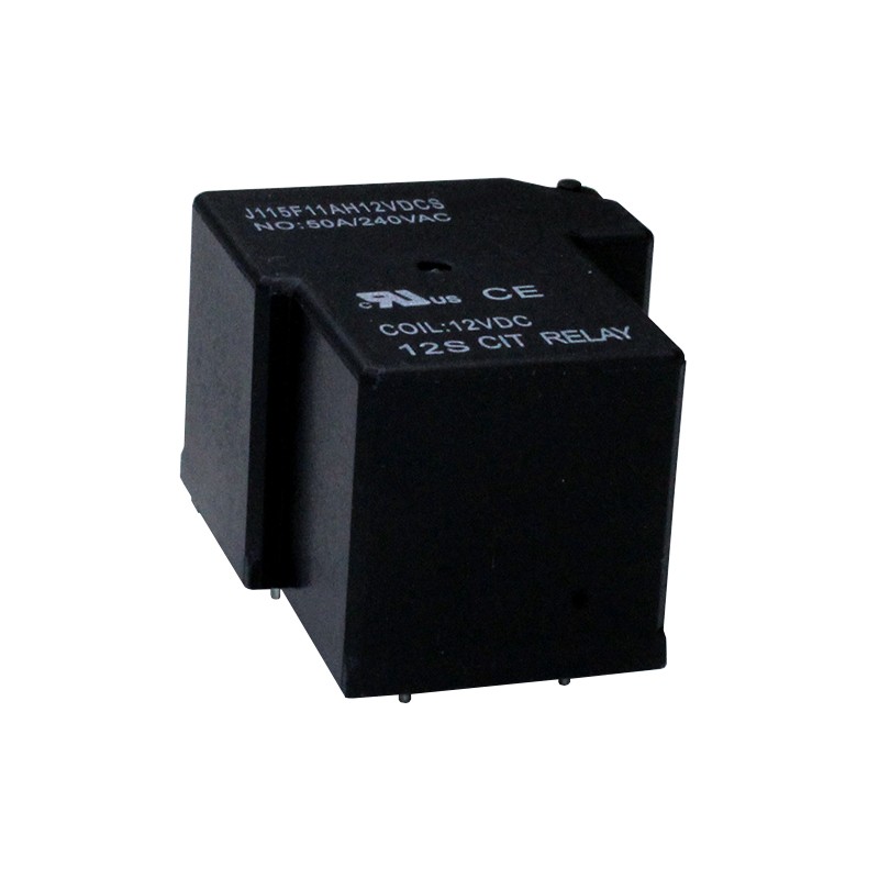 1 pcs : J115F11AH12VDCSH1.5U - RELAY GEN PURPOSE SPST 50A 12V