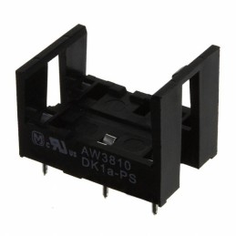 1 pcs : DK1A-PS - RELAY SOCKET 4 POS THROUGH HOLE