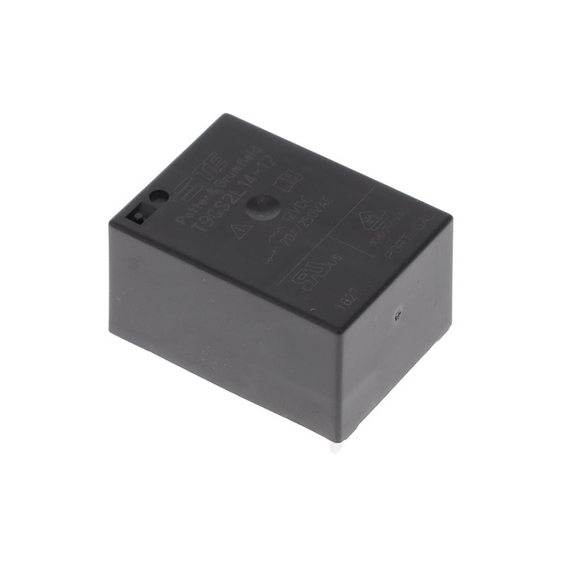 1 pcs : T9GS2L14-12 - RELAY GEN PURPOSE SPST 20A 12V