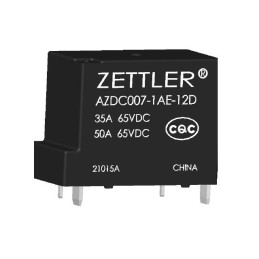 1 pcs : AZDC007-1AE-12D - 50 AMP MINIATURE POWER RELAY