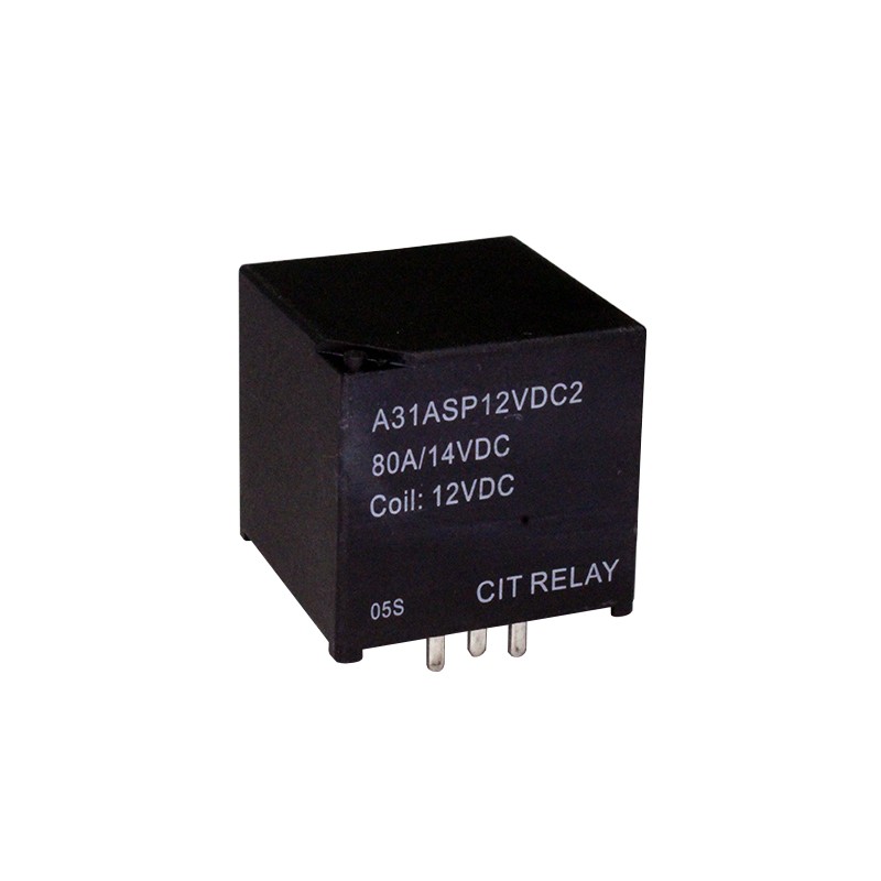 1 pcs : A31ASP12VDC2R - RELAY AUTOMOTIVE SPST 80A 12V