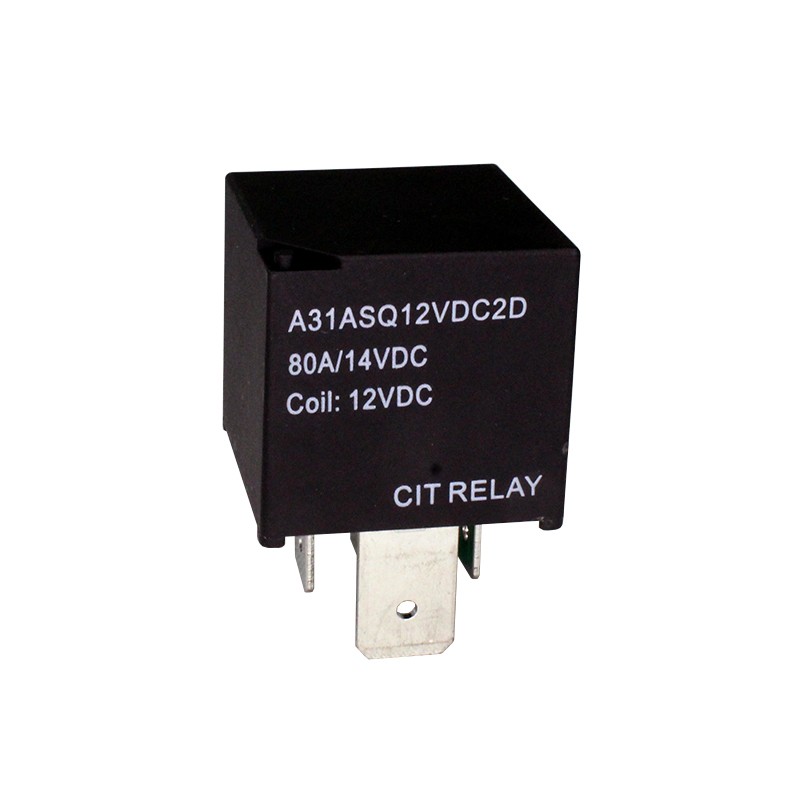 1 pcs : A31ASQ12VDC2D - RELAY AUTOMOTIVE SPST 80A 12V