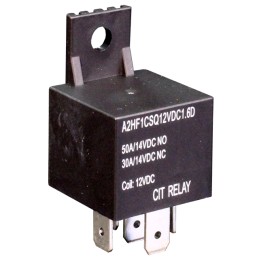 1 pcs : A2HF1CSQ12VDC1.6D - RELAY AUTOMOTIVE SPDT 50A 12V
