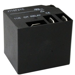 1 pcs : J115F21C24VDCS.9 - RELAY GEN PURPOSE SPDT 40A 24V