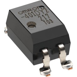 1 pcs : G3VM-401DY2(TR05) - SSR RELAY SPST-NO 120MA 0-400V