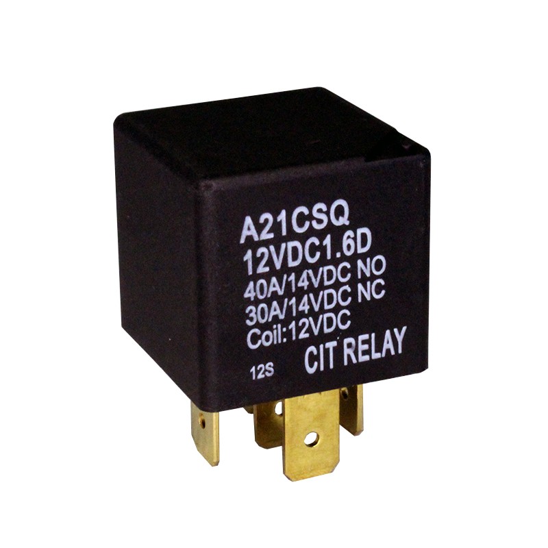 1 pcs : A21CSQ12VDC1.6D - RELAY AUTOMOTIVE SPDT 40A 12V