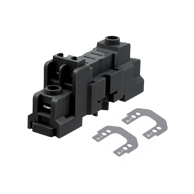 1 pcs : SH1B-05C - RELAY SOCKET 5 POSITION DIN RAIL