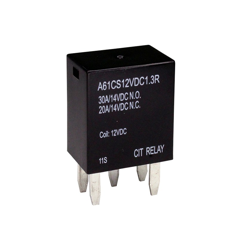 1 pcs : A61CS12VDC1.3R - RELAY AUTOMOTIVE SPDT 30A 12V