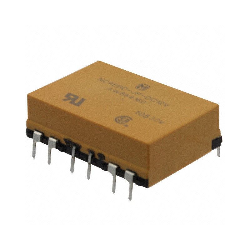 1 pcs : NC4EBD-JP-DC12V - RELAY GEN PURPOSE 4PDT 5A 12V