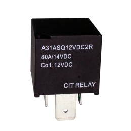 1 pcs : A31ASQ12VDC2R - RELAY AUTOMOTIVE SPST 80A 12V