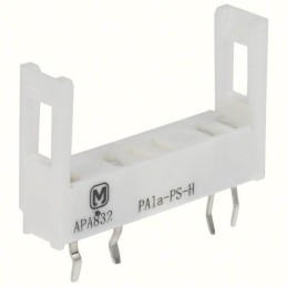 1 pcs : PA1A-PS-H - RELAY SOCKET 4 POS THROUGH HOLE