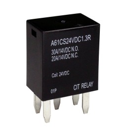 1 pcs : A61CS24VDC1.3R - RELAY AUTOMOTIVE SPDT 30A 24V