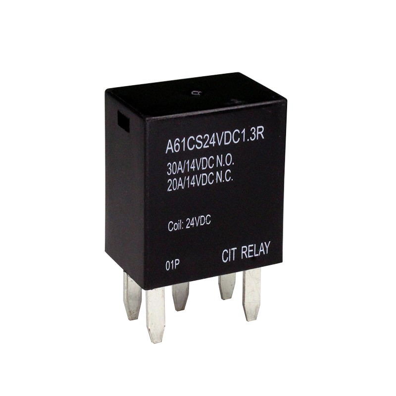1 pcs : A61CS24VDC1.3R - RELAY AUTOMOTIVE SPDT 30A 24V