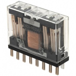 1 pcs : NC4D-DC24V - RELAY GEN PURPOSE 4PDT 5A 24V
