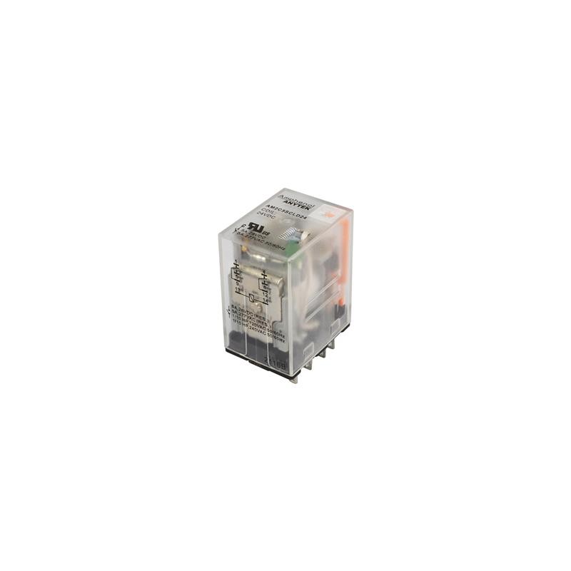 1 pcs : AM2C05PCM4LD02400G - RELAY GEN PURPOSE DPDT 5A 24V