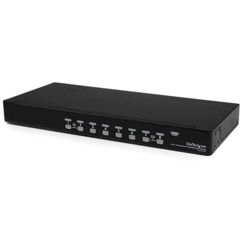 1 pcs - StarTech.com 8 Port USB VGA KVM Switch, 1920 x 1440 Maximum Resolution