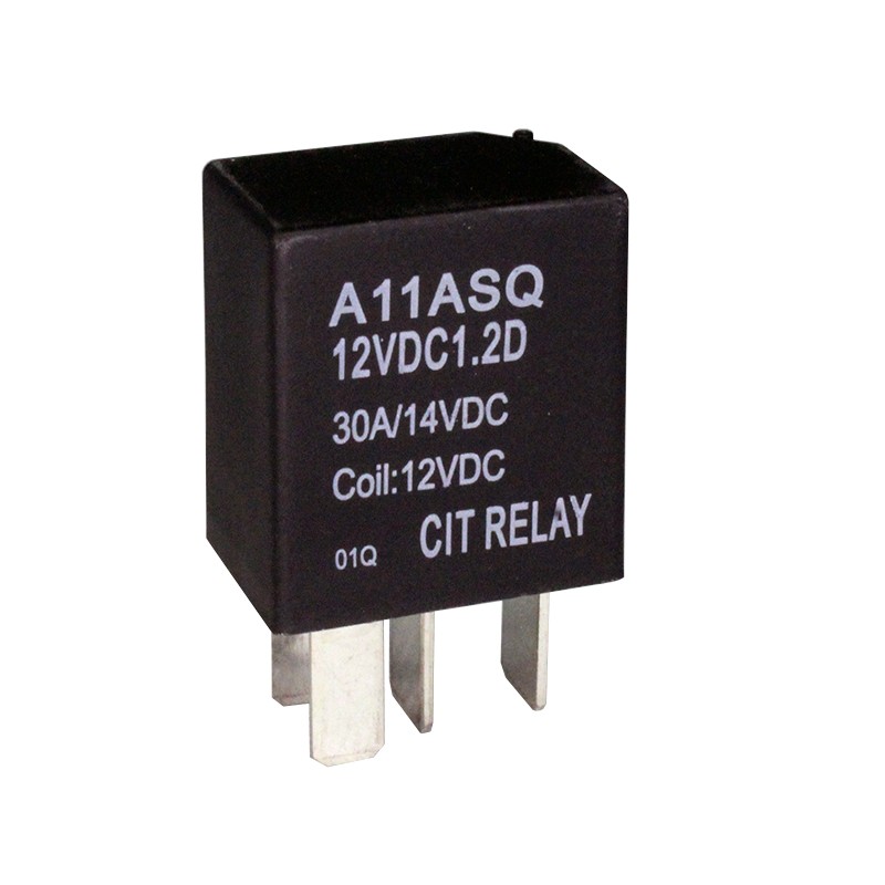 1 pcs : A11ASQ12VDC1.2D - RELAY AUTOMOTIVE SPST 30A 12V