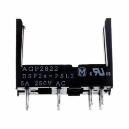 1 pcs : DSP2A-PSL2 - RELAY SOCKET 8 POS THROUGH HOLE