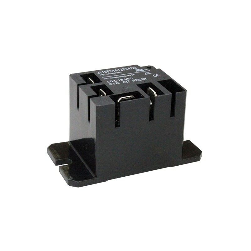 1 pcs : J115F31A120VACS - RELAY GEN PURPOSE SPST 40A 120V