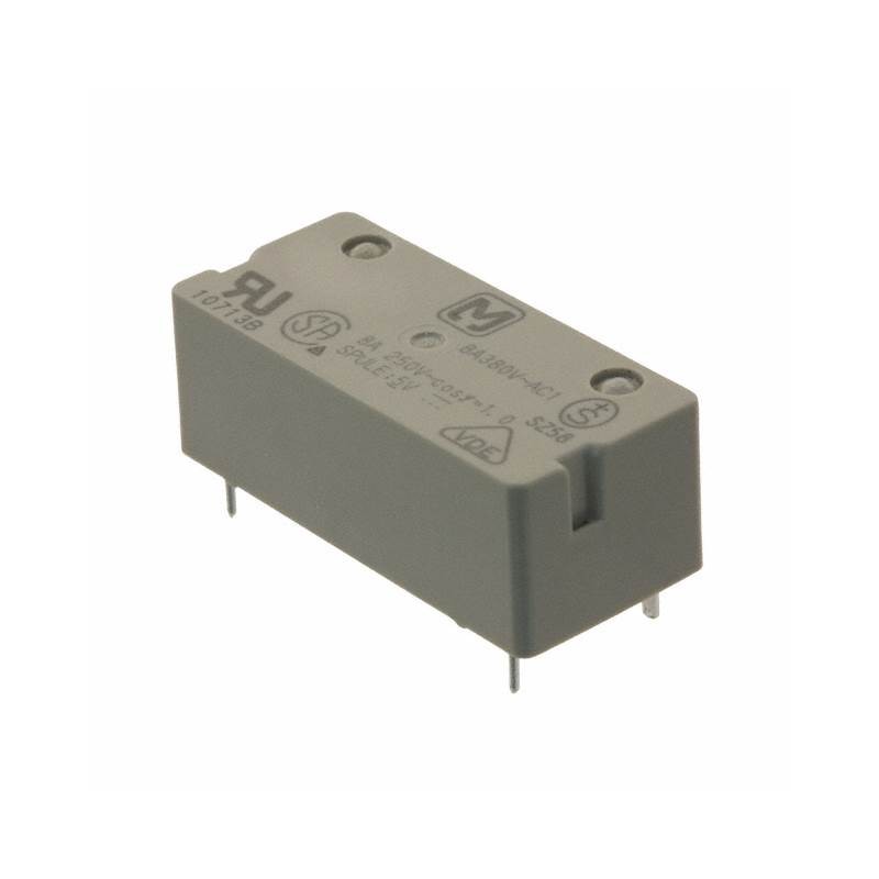 1 pcs : ST1-DC5V-F - RELAY GEN PURPOSE DPST 8A 5V