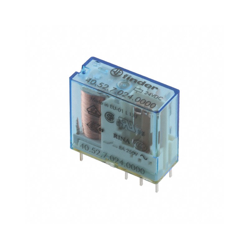 1 pcs : 40.52.7.024.0000 - RELAY GEN PURPOSE DPDT 8A 24V