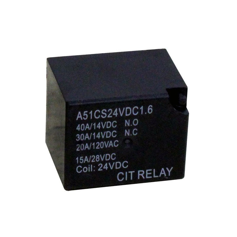 1 pcs : A51CS24VDC1.6 - RELAY AUTOMOTIVE SPDT 40A 24V