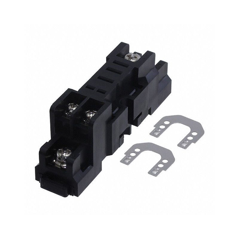 1 pcs : SH1B-05 - RELAY SOCKET 5 POSITION DIN RAIL