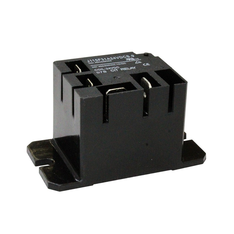1 pcs : J115F31A24VDCS.9 - RELAY GEN PURPOSE SPST 40A 24V