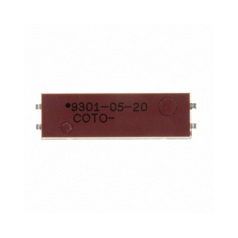 1 pcs : 9301-05-20 - RELAY REED SPST 500MA 5V