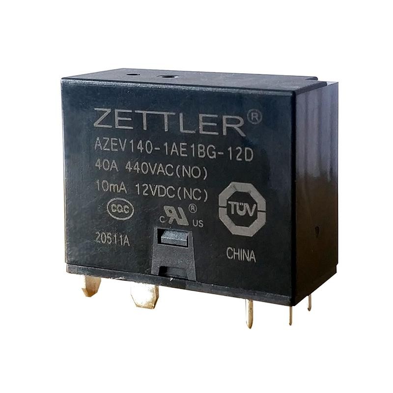 1 pcs : AZEV140-1AE1BG-12D - RELAY EV CHARGING DPST 50A 12V