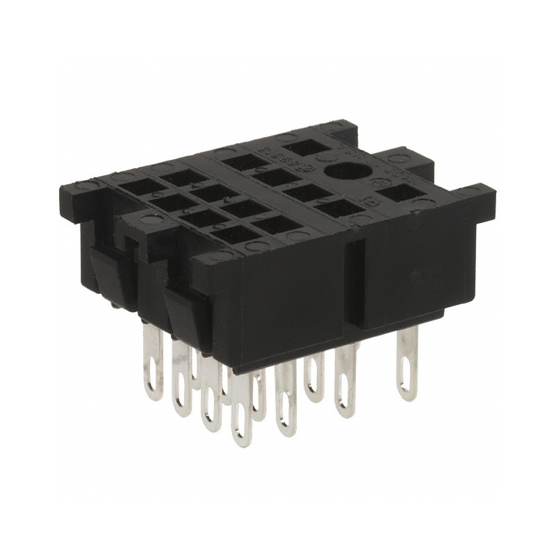 1 pcs : 27E006 - RELAY SOCKET 14 POS CHASSIS MT