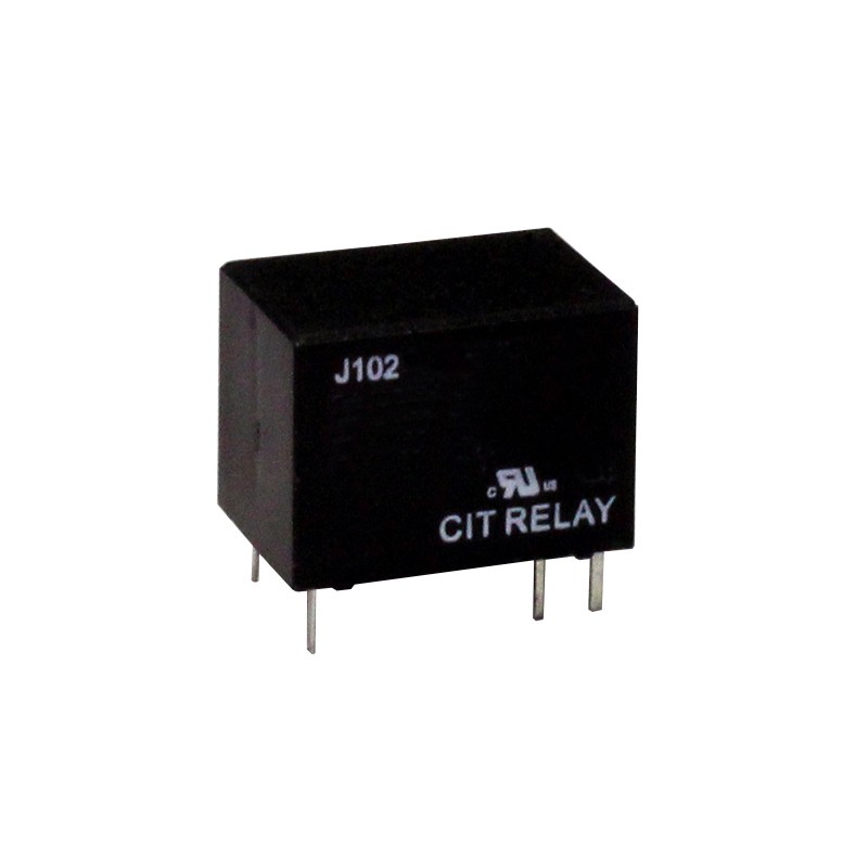 1 pcs : J102K1AS524VDC.45 - RELAY GEN PURPOSE SPST 5A 24V