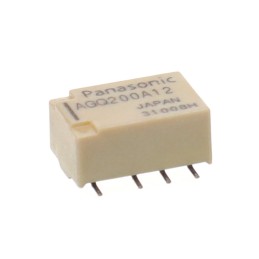1 pcs : AGQ200A12Y - RELAY TELECOM DPDT 2A 12V